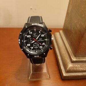Brand New Black and White GT Grand Touring Men's Watch